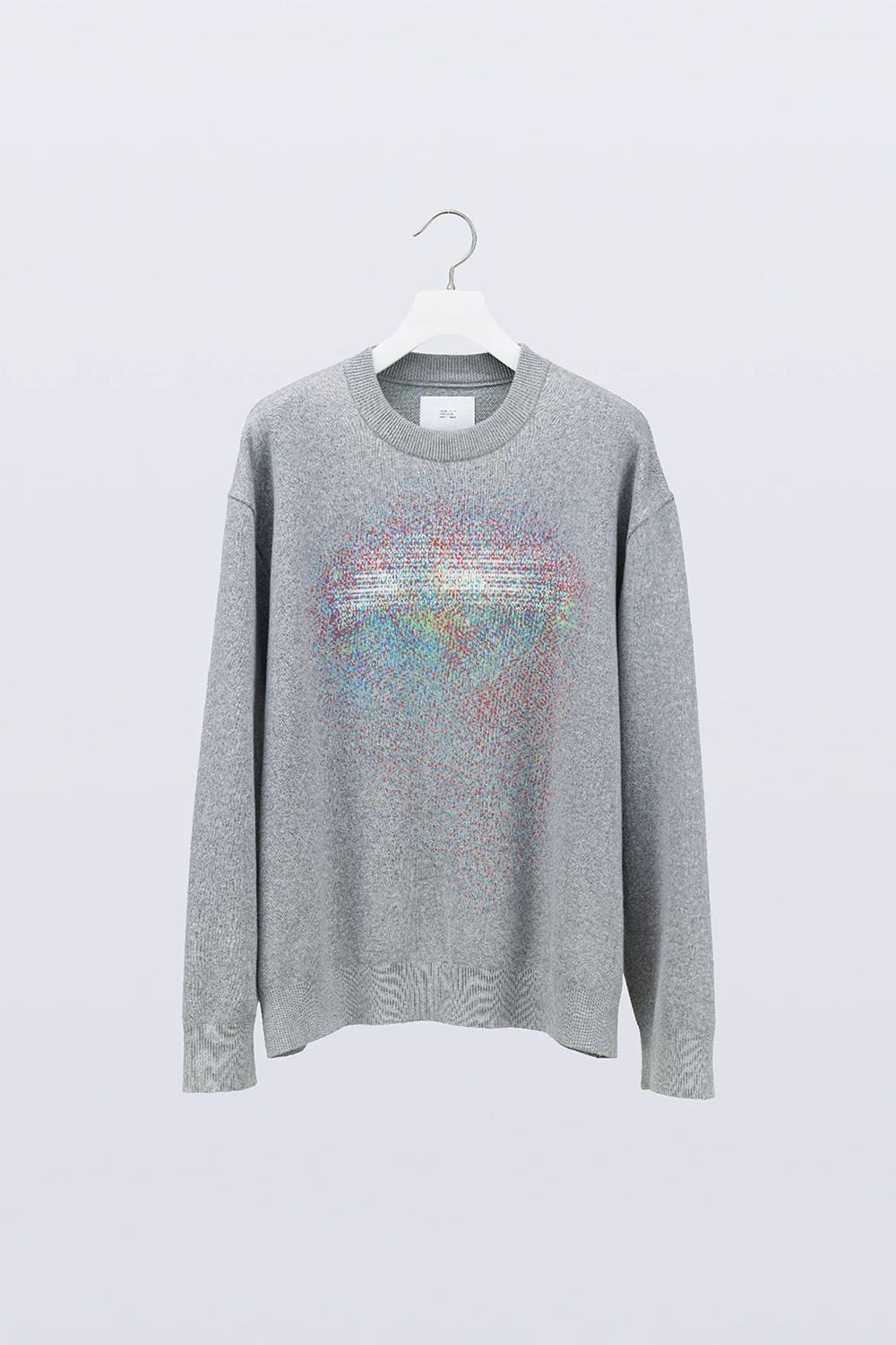 【26AW / 予約受付中】Photon Knit Sweater [grey] - フォトンニットセーター [グレー] / FW26KN01