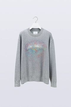 【26AW / 予約受付中】Photon Knit Sweater [grey] - フォトンニットセーター [グレー] / FW26KN01