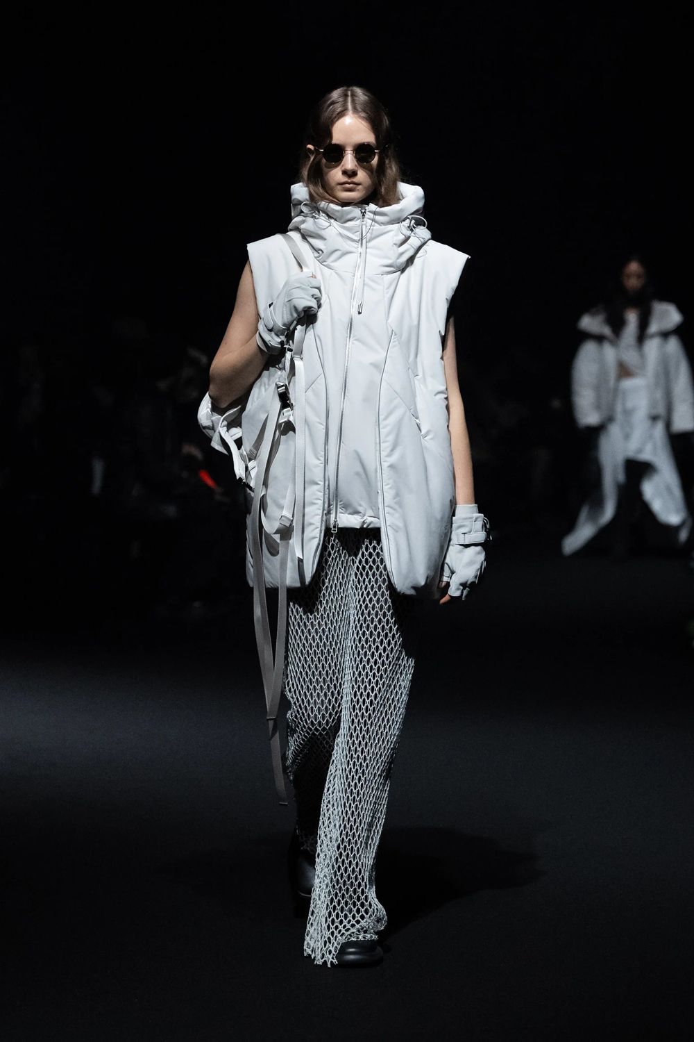 【アーカイブ展 / 1.18まで】Lay Puf Vest [ivory] - レイパフベスト [アイボリー] / FW25OU04