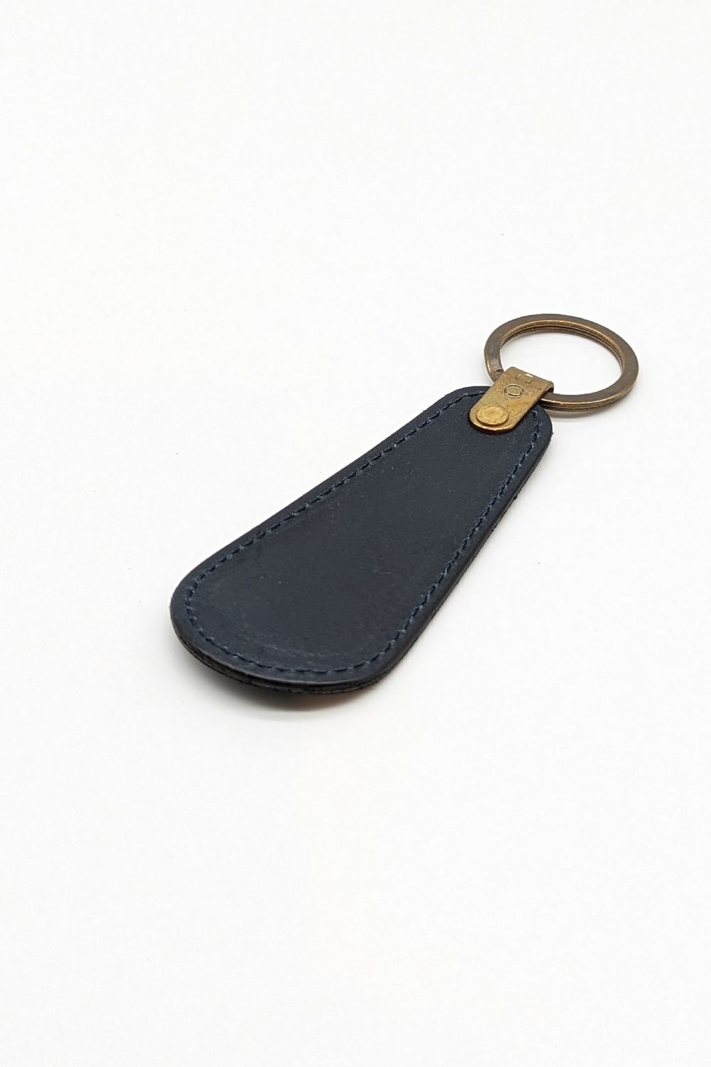 LEATHER VOYAGE SHOE HORN - MINI [MARINE] | シューホーン (ミニ) / ネイビー