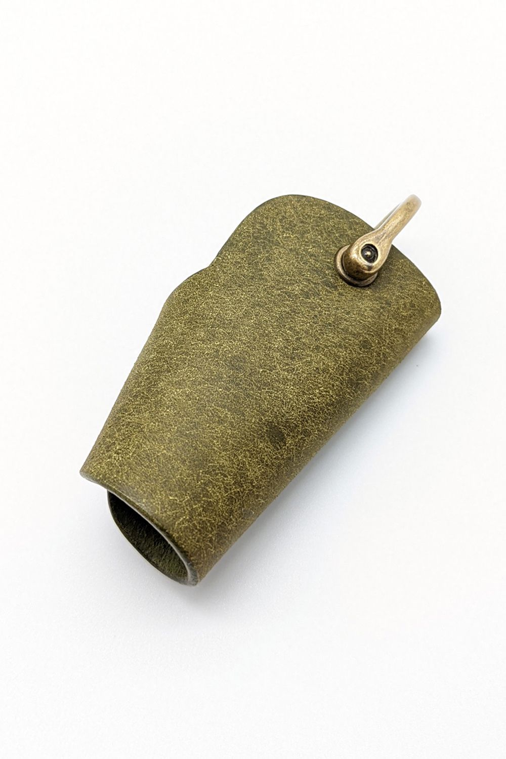 ボタンフックキーケース S [オリーブ] / Button Hook Key Case [OLIVE] - プエブロ