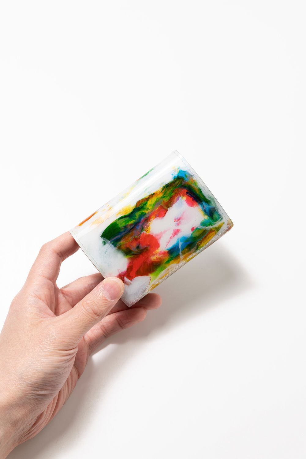 PAINT COIN CASE [WHITE] / ペイントコインケース [ホワイト]