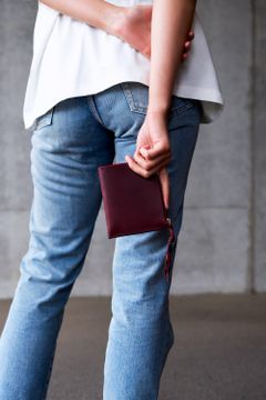 【廃盤 / ラスト1点】ニューミニウォレット [ワイン] / NEW MINI WALLET [WINE]