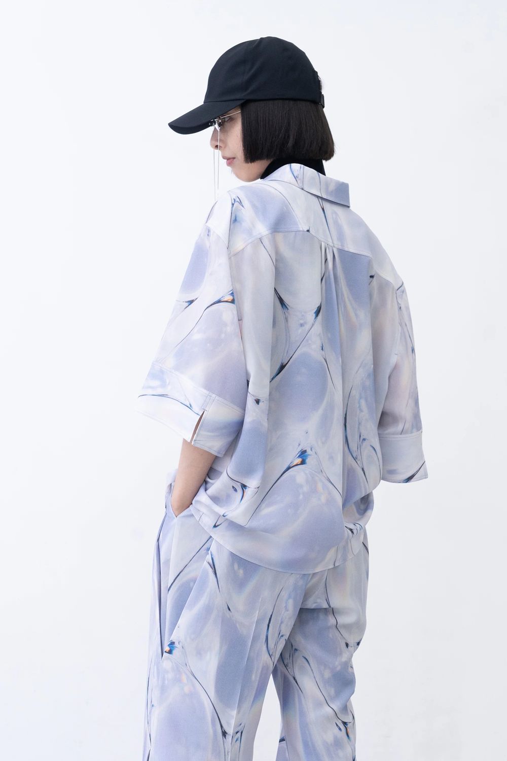 【26SS / 予約受付中】Tri Front Shirt Oyster [light] - トライフロントシャツオイスター [ライト] / SS26SH03