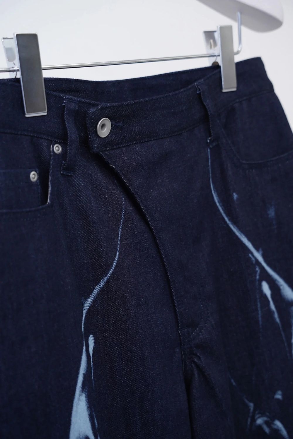 【26SS / 予約受付中】Refract Bleach Denim [navy]  - リフラクトブリーチデニム [ネイビー] / SS26BT09