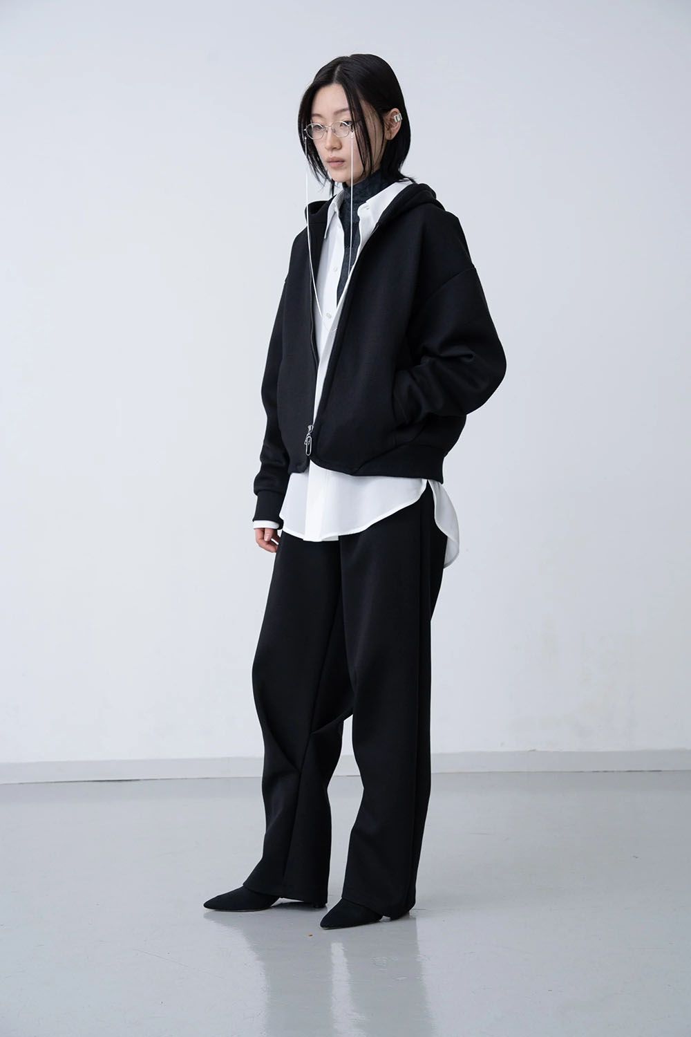 【26AW / 予約受付中】Spacer Parka [black] - スペーサーパーカ [ブラック] / FW26OU06