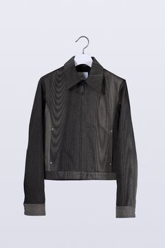 【26SS / 予約受付中】Mirage Bleach Denim Jacket [black] - ミラージュブリーチデニムジャケット [ブラック] / SS26OU03