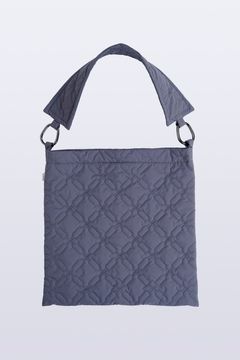 【24AW】Cell Quilt Bag [charcoal] - シェルキルトバッグ [チャコール] / AW24AC02