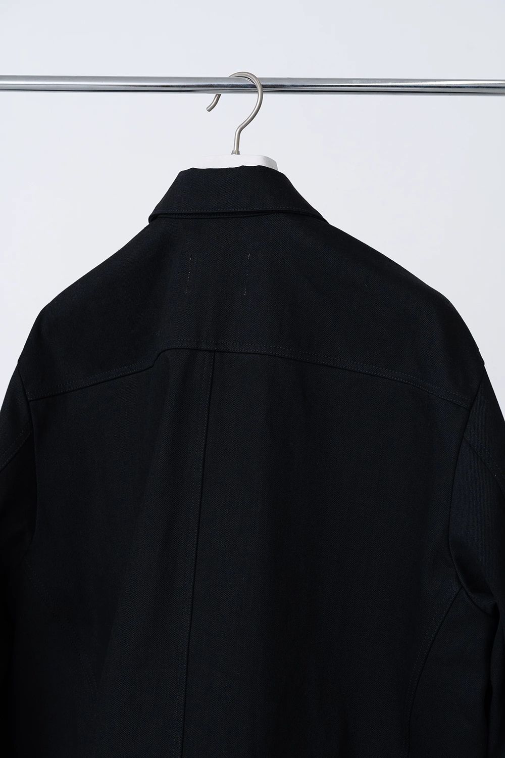 【26AW / 予約受付中】Airport Denim Jacket [black] - エアポートデニムジャケット [ブラック] / FW26OU05
