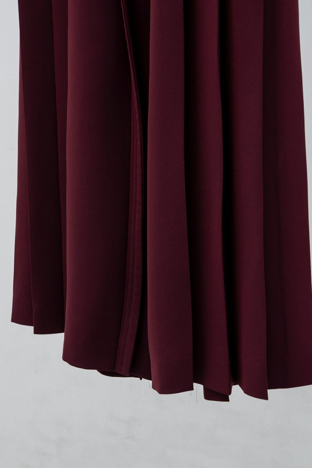 【ラスト1点 / 25AW】Atlantis Pleats Trousers [burgundy] - アトランティスプリーツトラウザーズ [バーガンディー] / FW25BT11