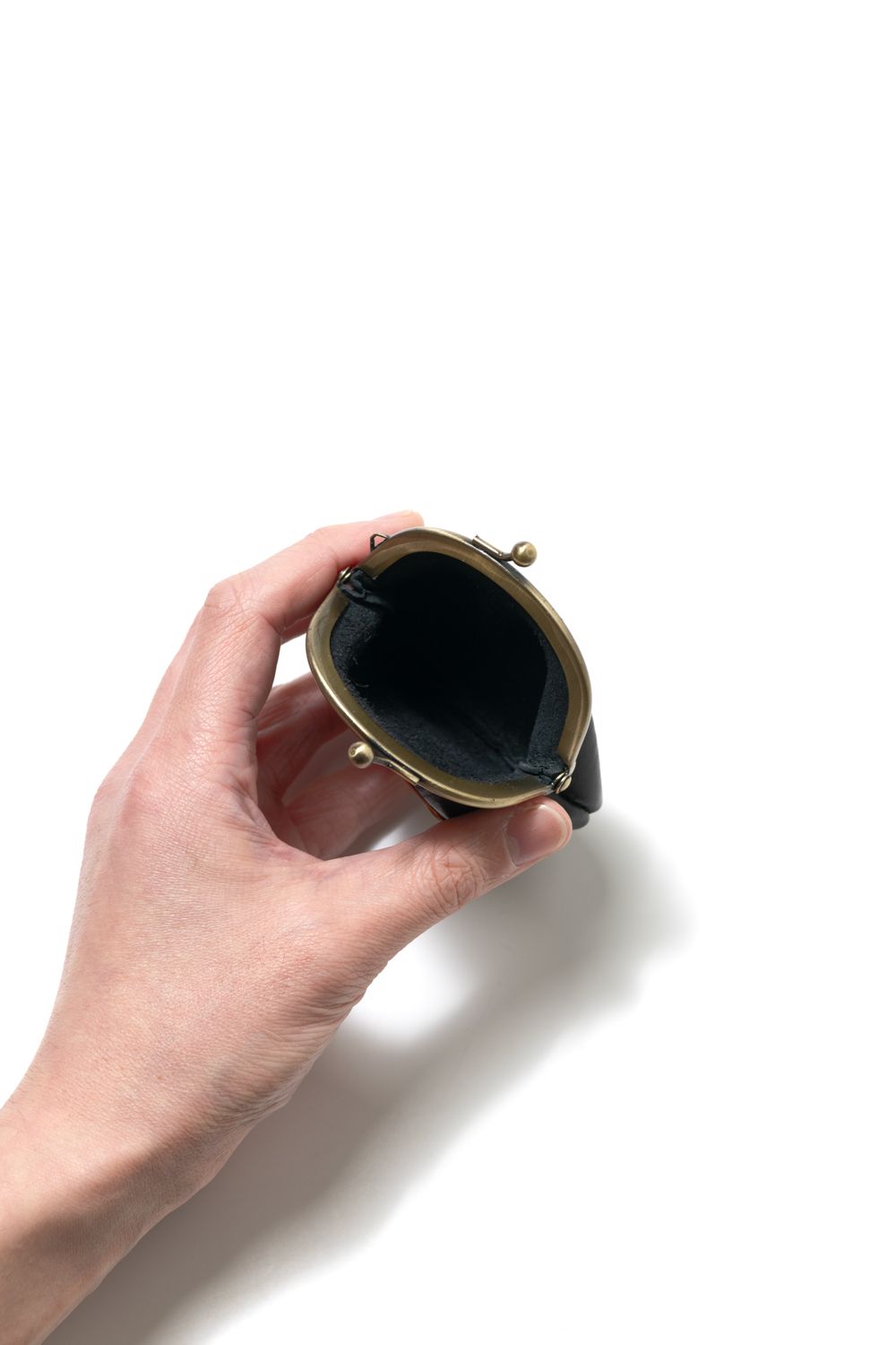 【ラスト1点 / 25SS】LEATHER VOYAGE MINI COIN PURSE [BLACK]｜レザーミニコインケース / ブラック