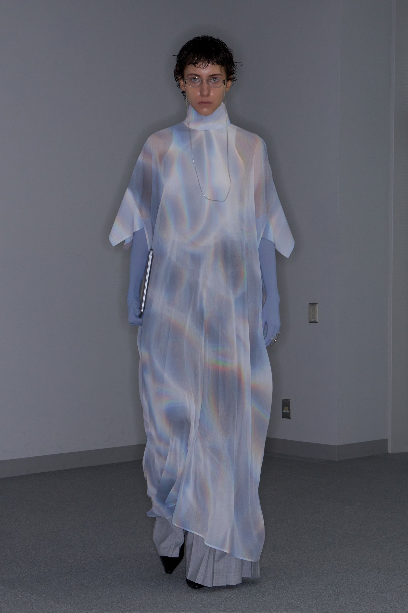 Hak Pleats Pants U [grey]