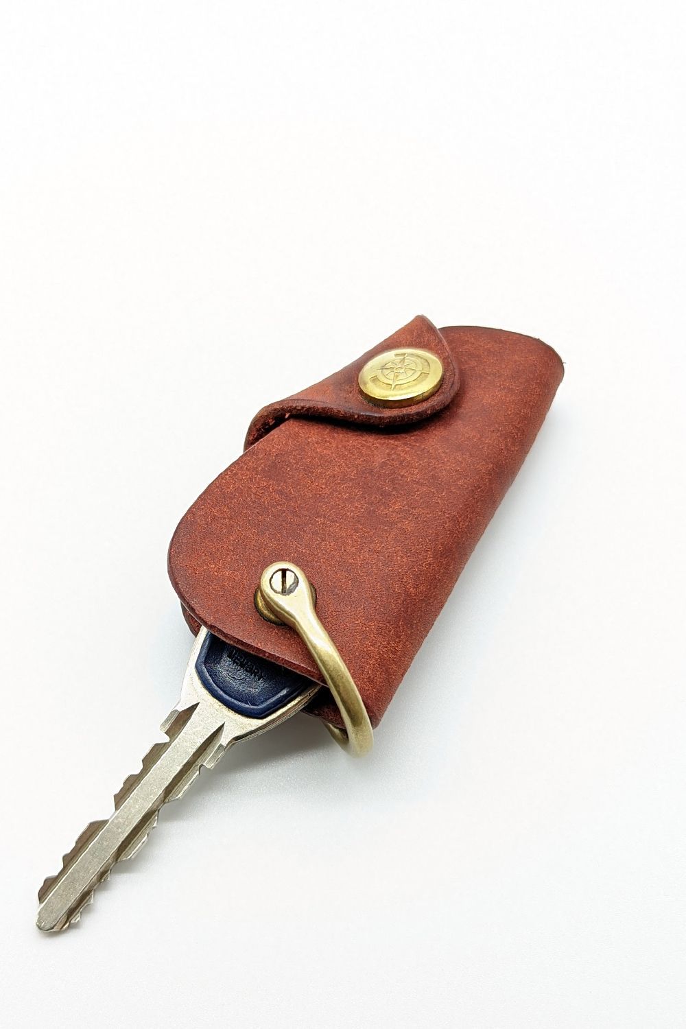 ボタンフックキーケース S [レッド] / Button Hook Key Case [RED] - プエブロ