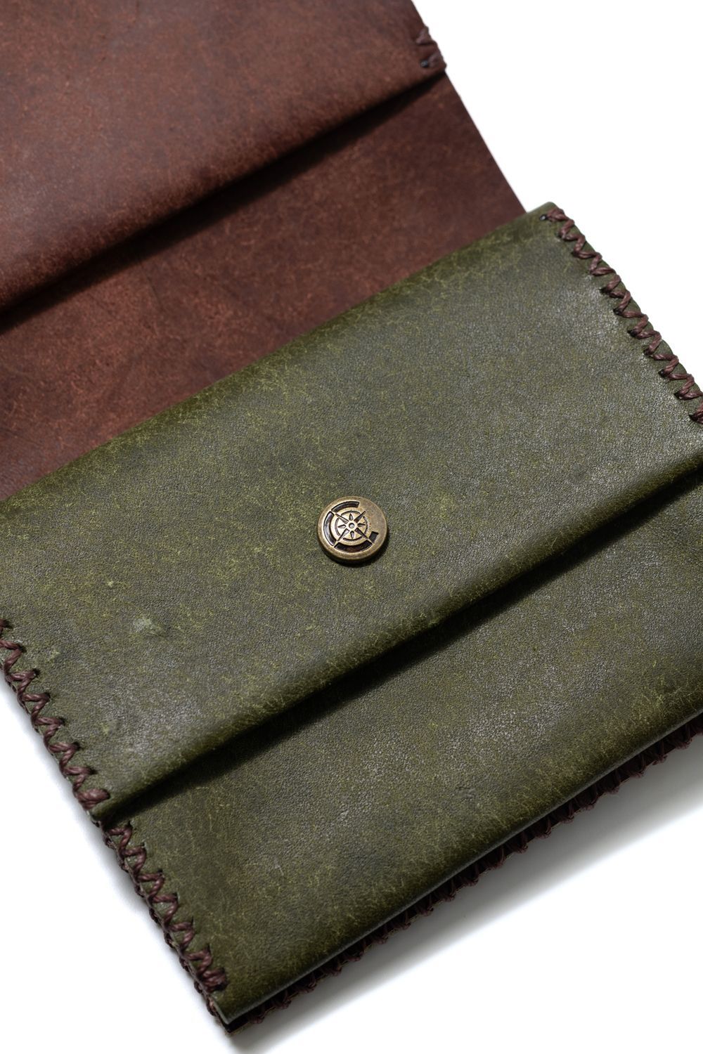 二つ折り財布 [オリーブ] / Short Wallet [OLIVE]