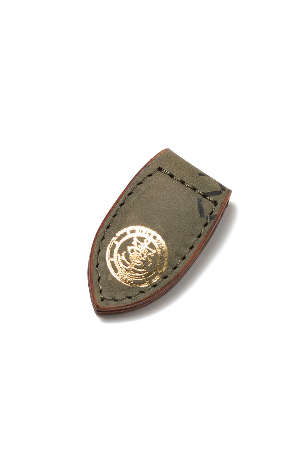 vasco - LEATHER GARRISON MONEY CLIP [BLACK] | シェルコード