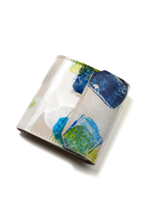 NUME PAINT WALLET P / ヌメペイントウォレットP