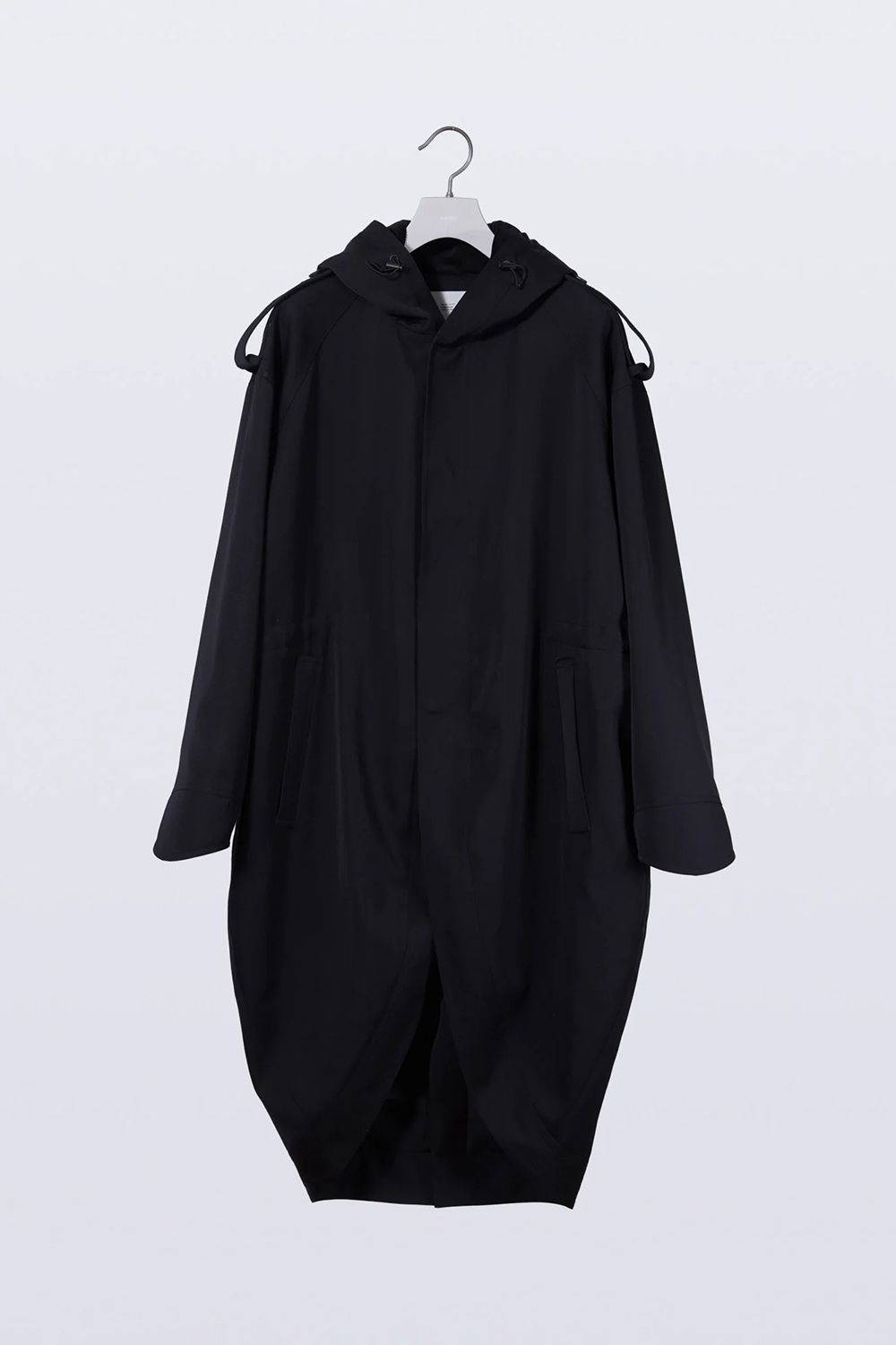 【26AW / 予約受付中】Disk Over Coat [black] - ディスクオーバーコート [ブラック] / FW26OU03