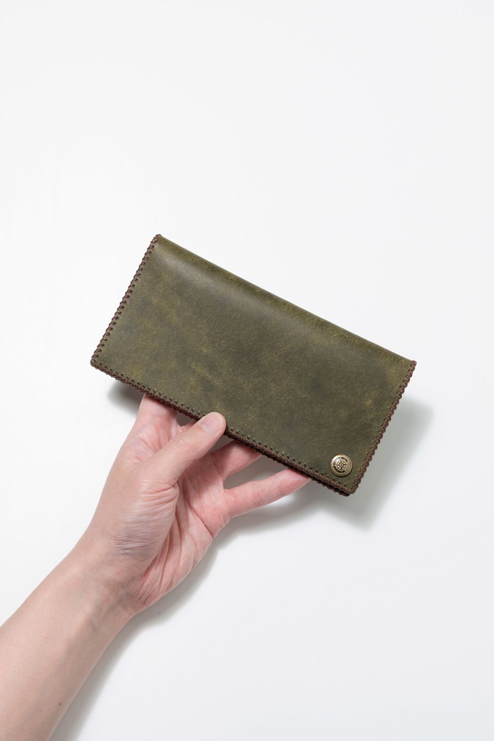 長財布 (コインなし) [オリーブ] / Long Wallet I [OLIVE]