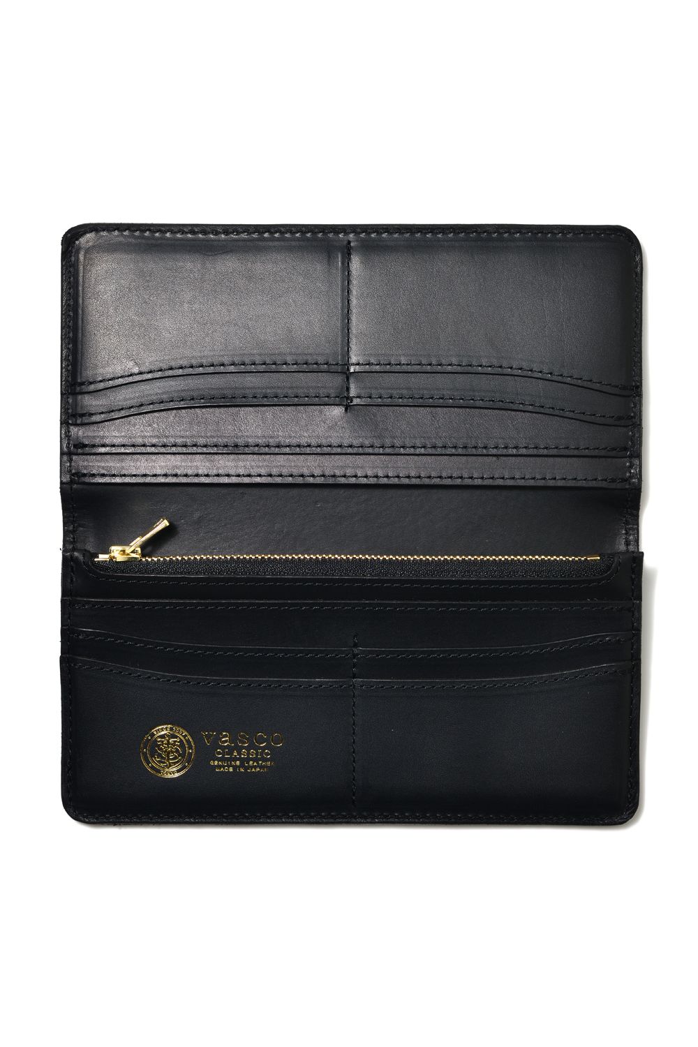 レザーボヤージュロングウォレット [ブラック] / LEATHER VOYAGE LONG WALLET [NERO]