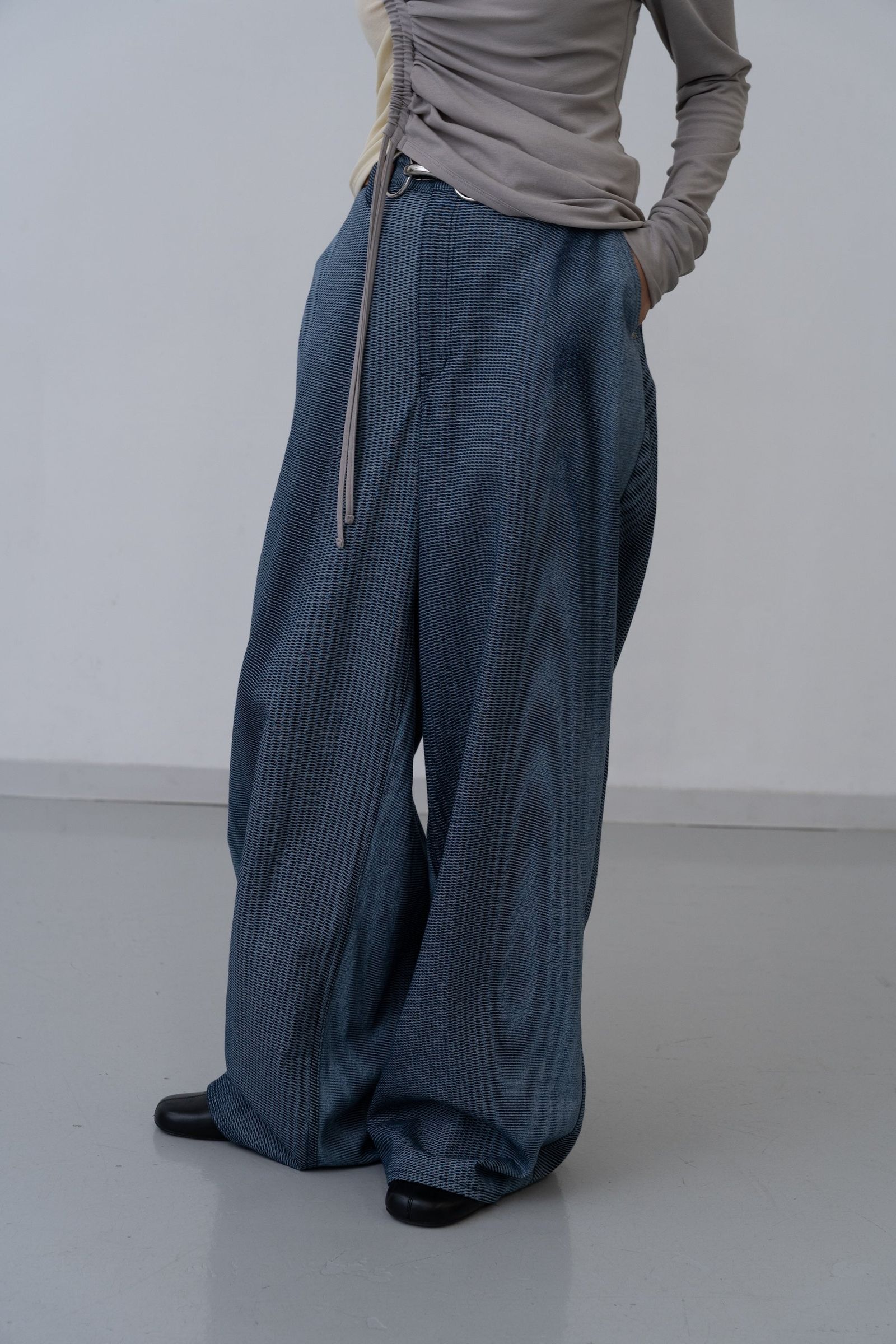 Mirage Bleach Slash Denim [navy]