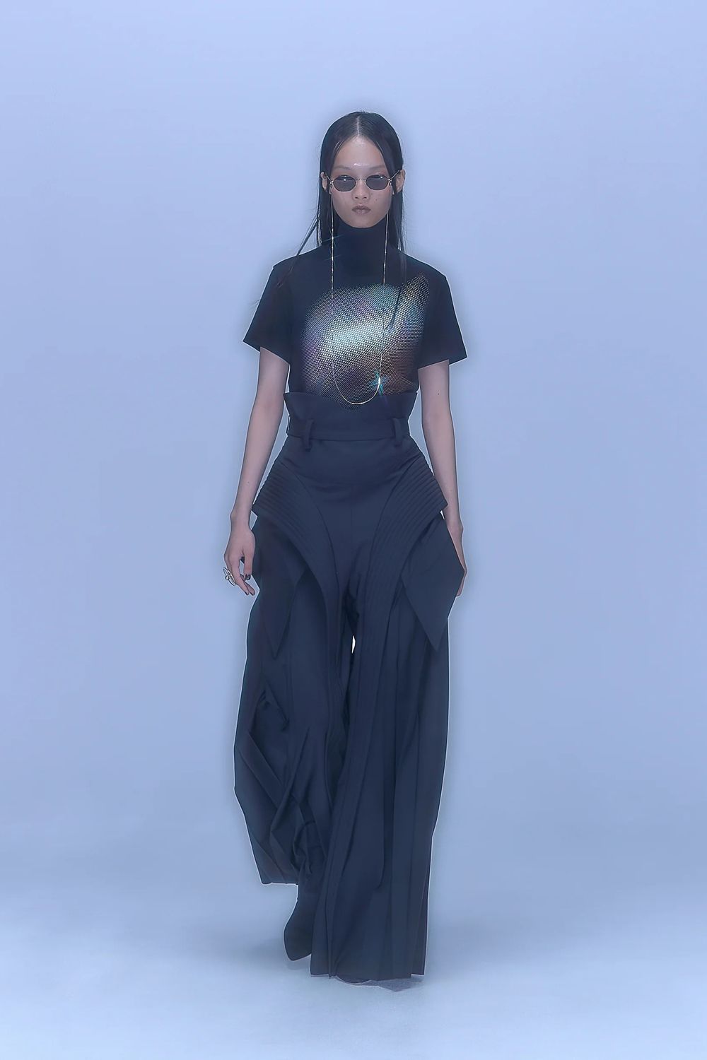 【26SS / 予約受付中】Atlantis Pleats Trousers [black] - アトランティスプリーツトラウザーズ [ブラック] / SS26BT10
