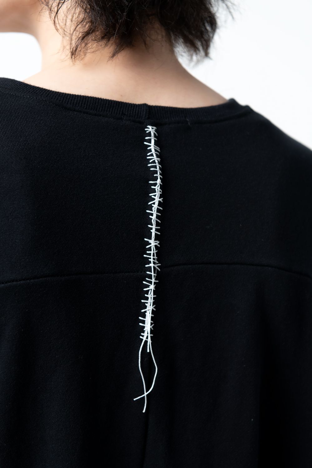 【22AW】 Hand Stitch Dolman 02 [BLACK] - ハンドステッチドルマン02 [ブラック] / TP06