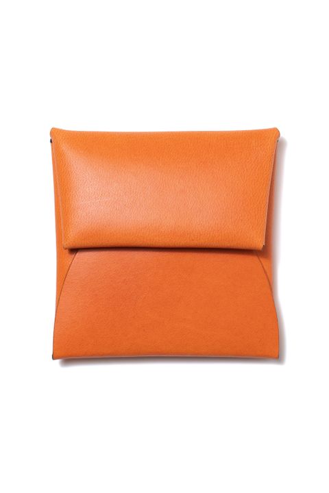 SECTY - Coin case [ORANGE] / セクティー - 青海波コインケース [オレンジ]