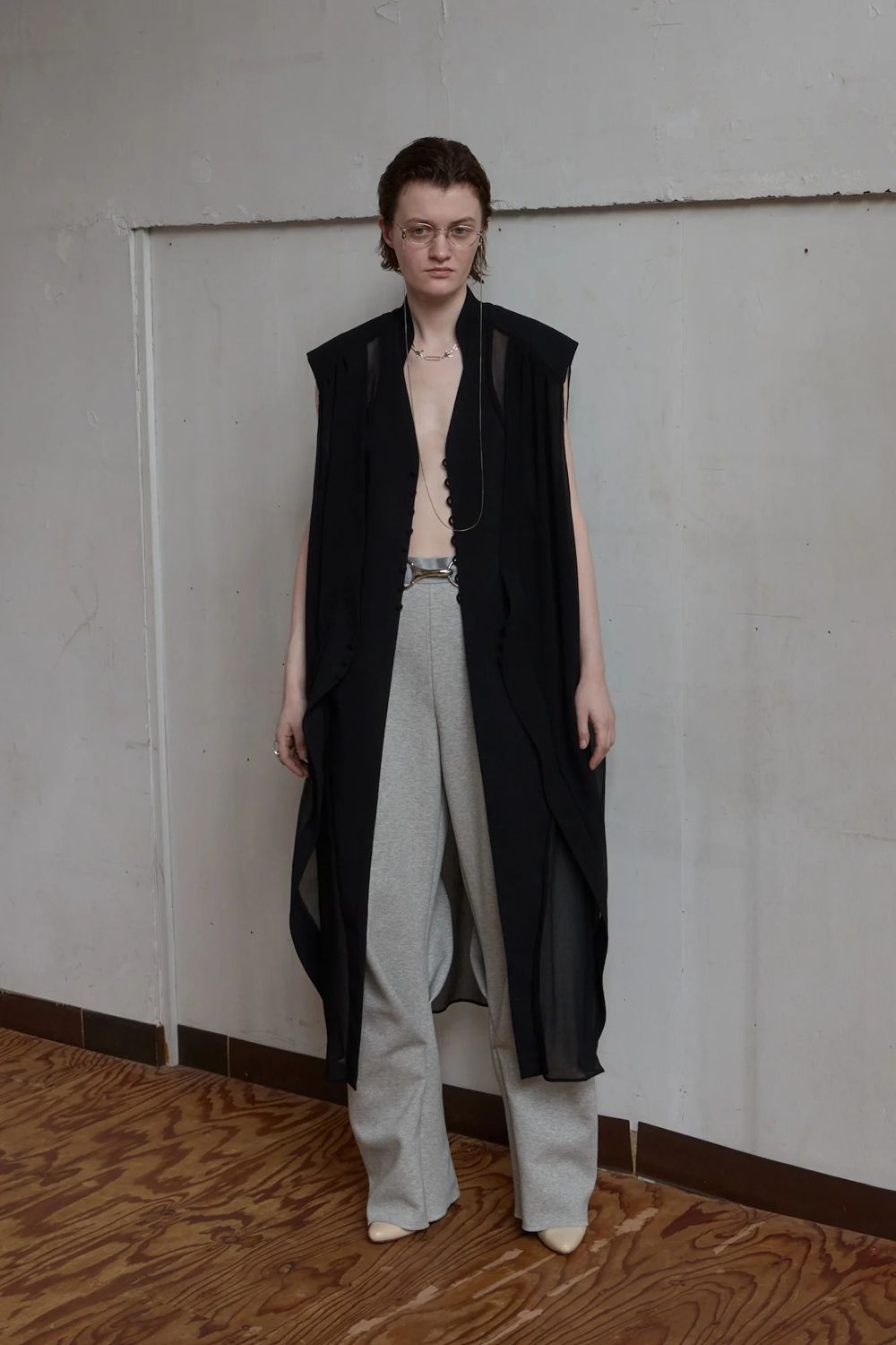 【26AW / 予約受付中】Orbital Belt LT [bkack] - オービタルベルト レザー [ブラック] / FW26AC03