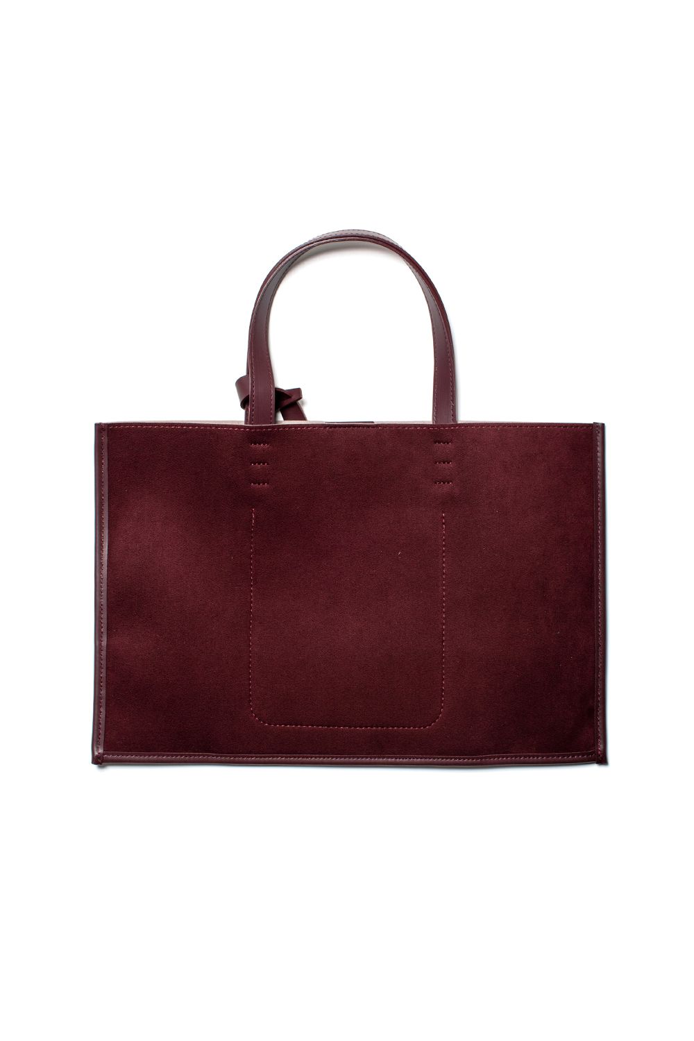 flat bag - tote [bordeaux] / フラットバッグトート [ボルドー]