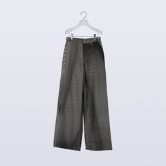 Mirage Bleach Slash Denim [black]