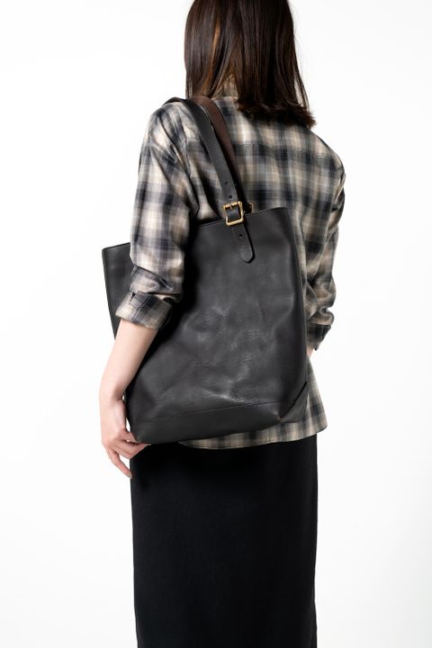 【26SS / 予約受付中】LEATHER TRAVEL TOTE BAG - HEIGHT | トラベル トートバッグ (ハイト) / 6色展開