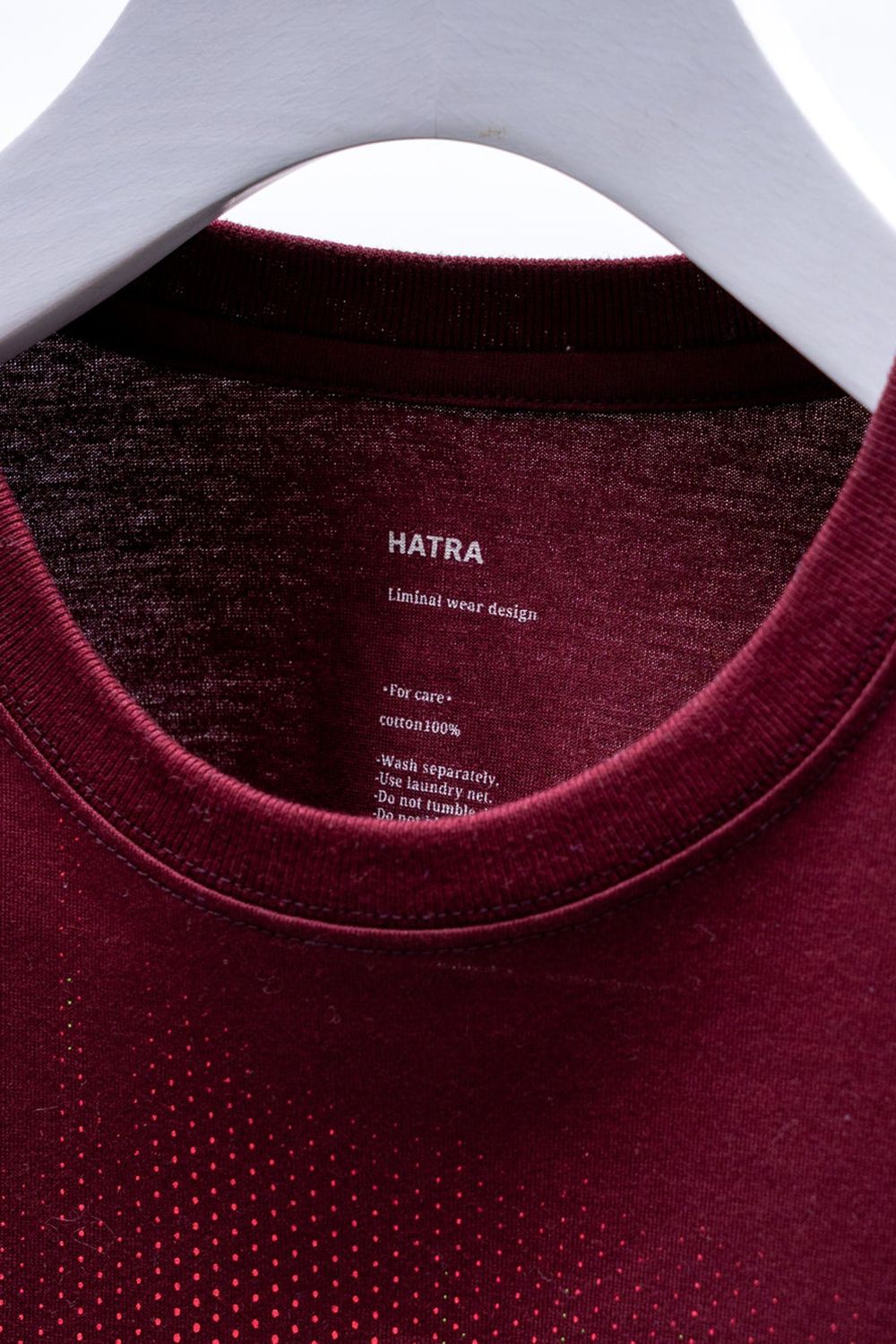 【25AW】TS-Slit Tear [burgundy] - TSスリットティア [バーガンディー] / FW25TO01