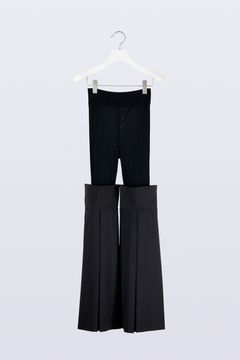 【ラスト1点 / 25AW】Hourglass Gaiters [black]  - アワーグラスゲイター [ブラック] / FW25BT12