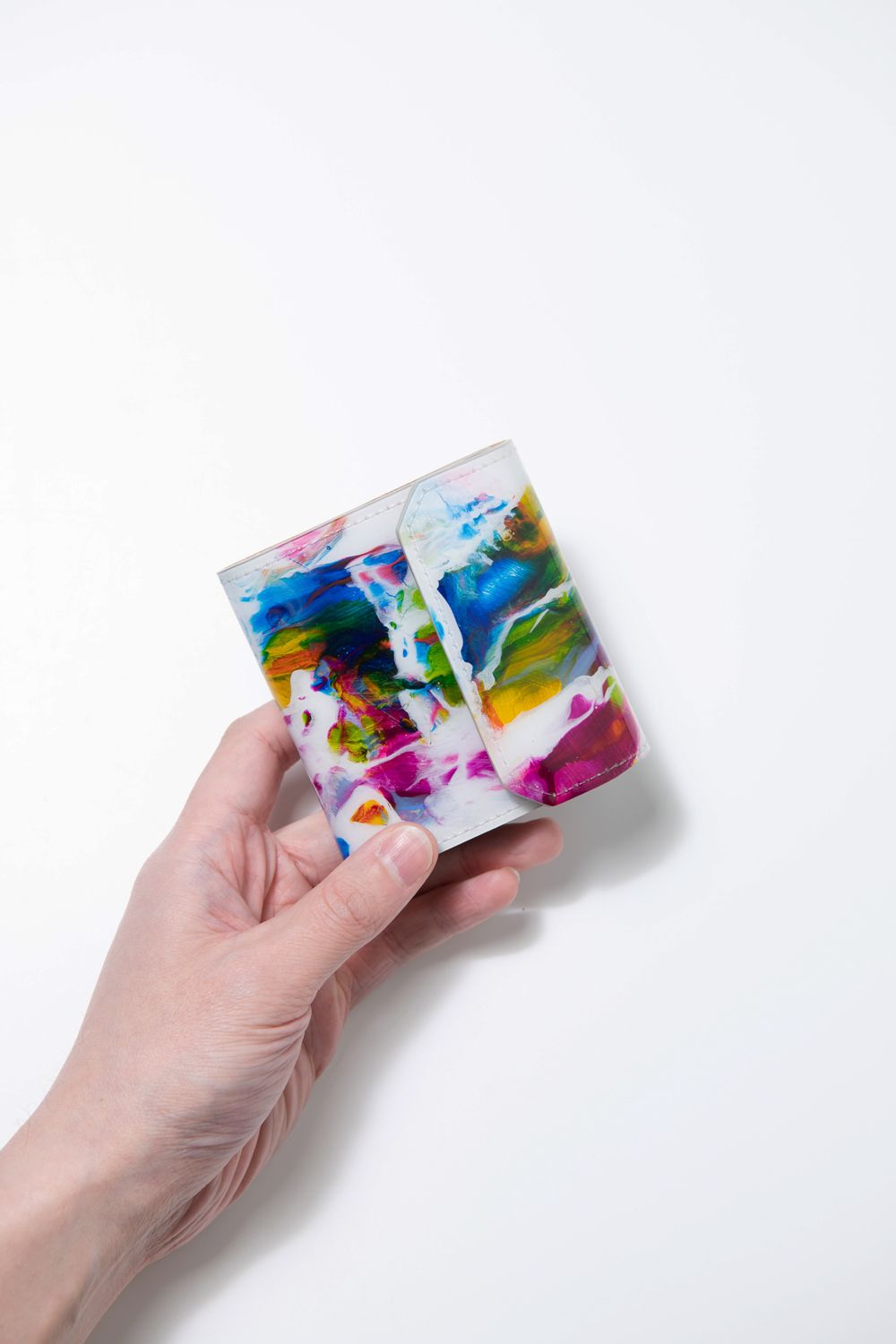 PAINT WALLET P [WHITE] / ペイントウォレットP [ホワイト]