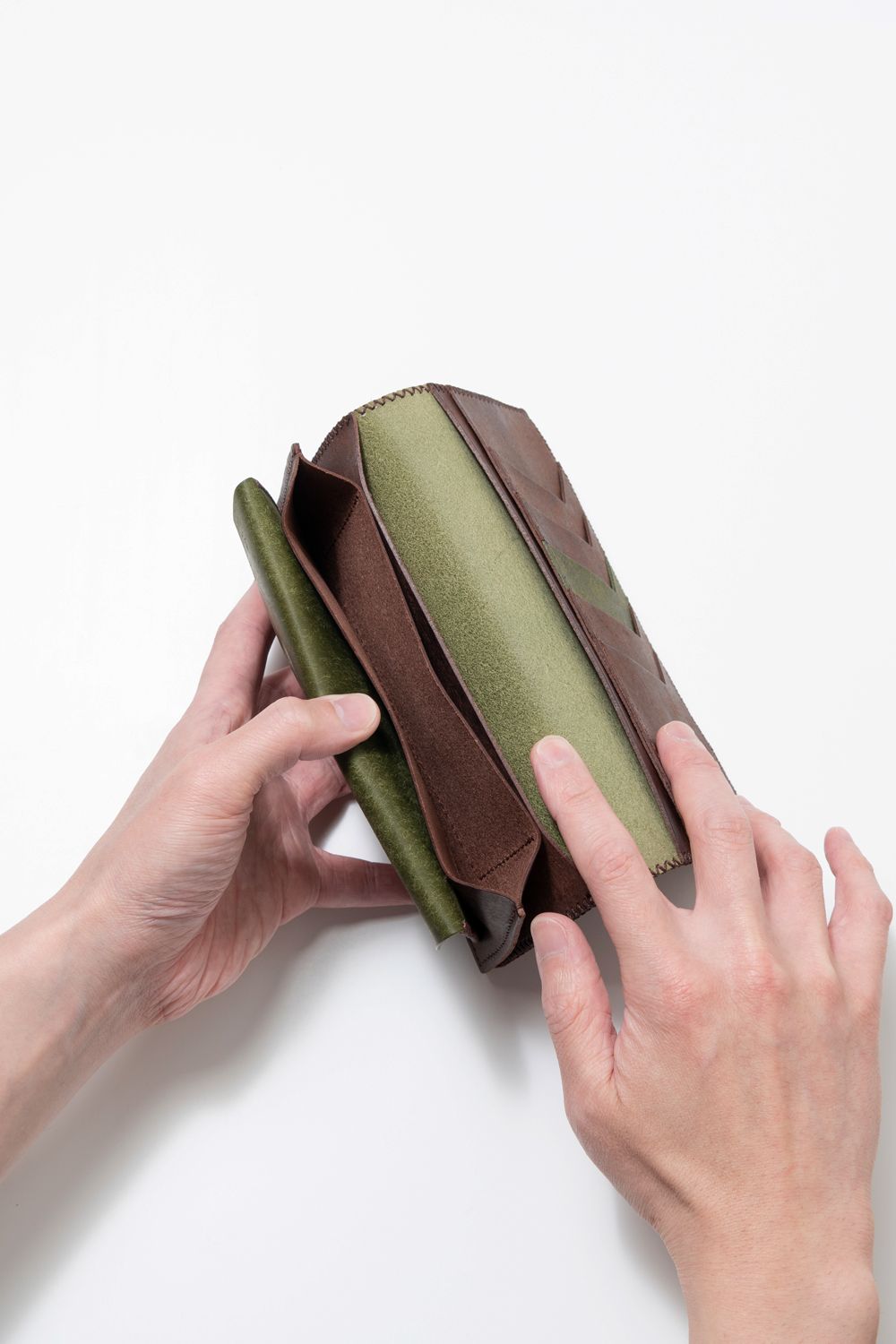 長財布 (コインあり) [オリーブ] / Long Wallet II [OLIVE]