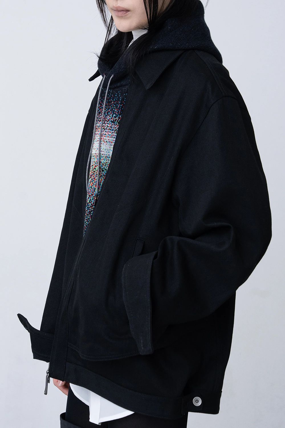 【26AW / 予約受付中】Airport Denim Jacket [black] - エアポートデニムジャケット [ブラック] / FW26OU05