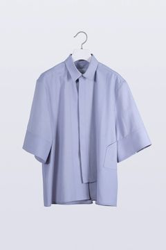 【26SS / 予約受付中】Tri Front Shirt [lavender] - トライフロントシャツ [ラベンダー] / SS26SH02