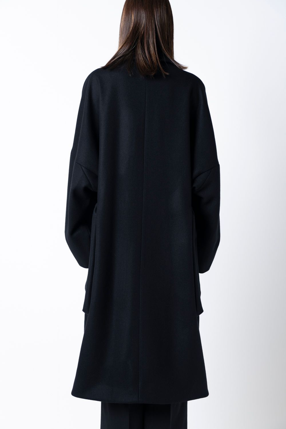 VU - 【23AW】shawl collar coat [BLACK] - ショールカラーコート [ブラック] / vu-a23-c21 |  BONITA ONLINE STORE