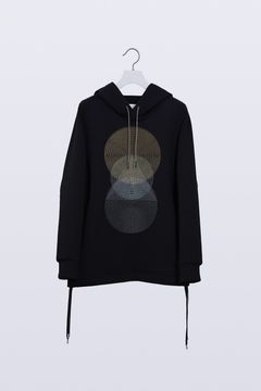 【25AW】Echo Embroidery Hoodie [black] - エコーエンブロイダリーフーディ [ブラック] / FW25HO02