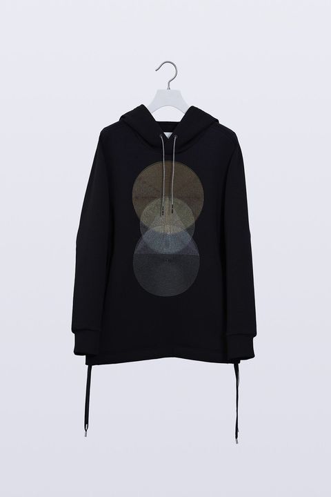 【25AW】Echo Embroidery Hoodie [black] - エコーエンブロイダリーフーディ [ブラック] / FW25HO02
