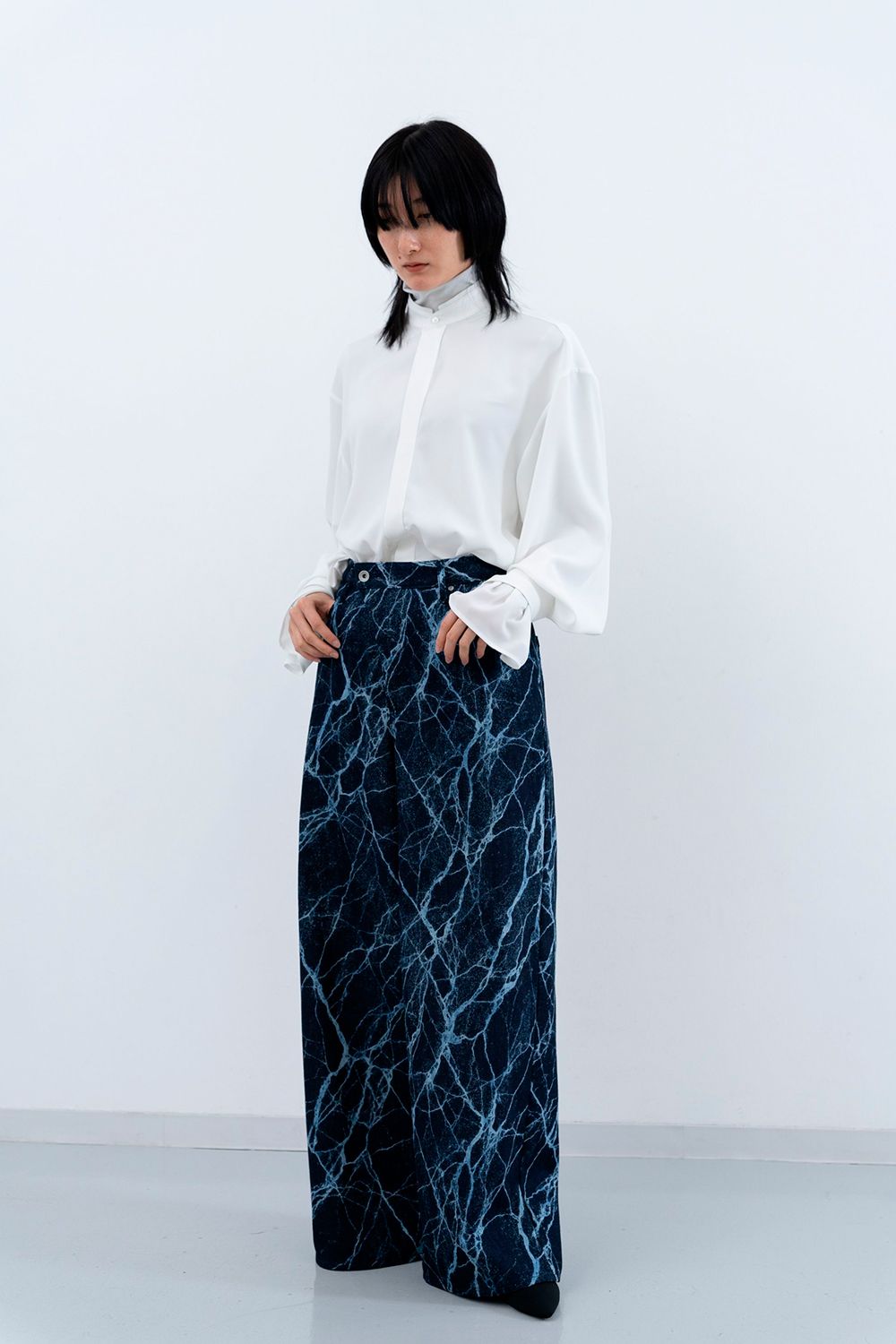 【24AW】Atlas Bleach Denim [navy]  - アトラスブリーチデニム [ネイビー] / AW24BT07