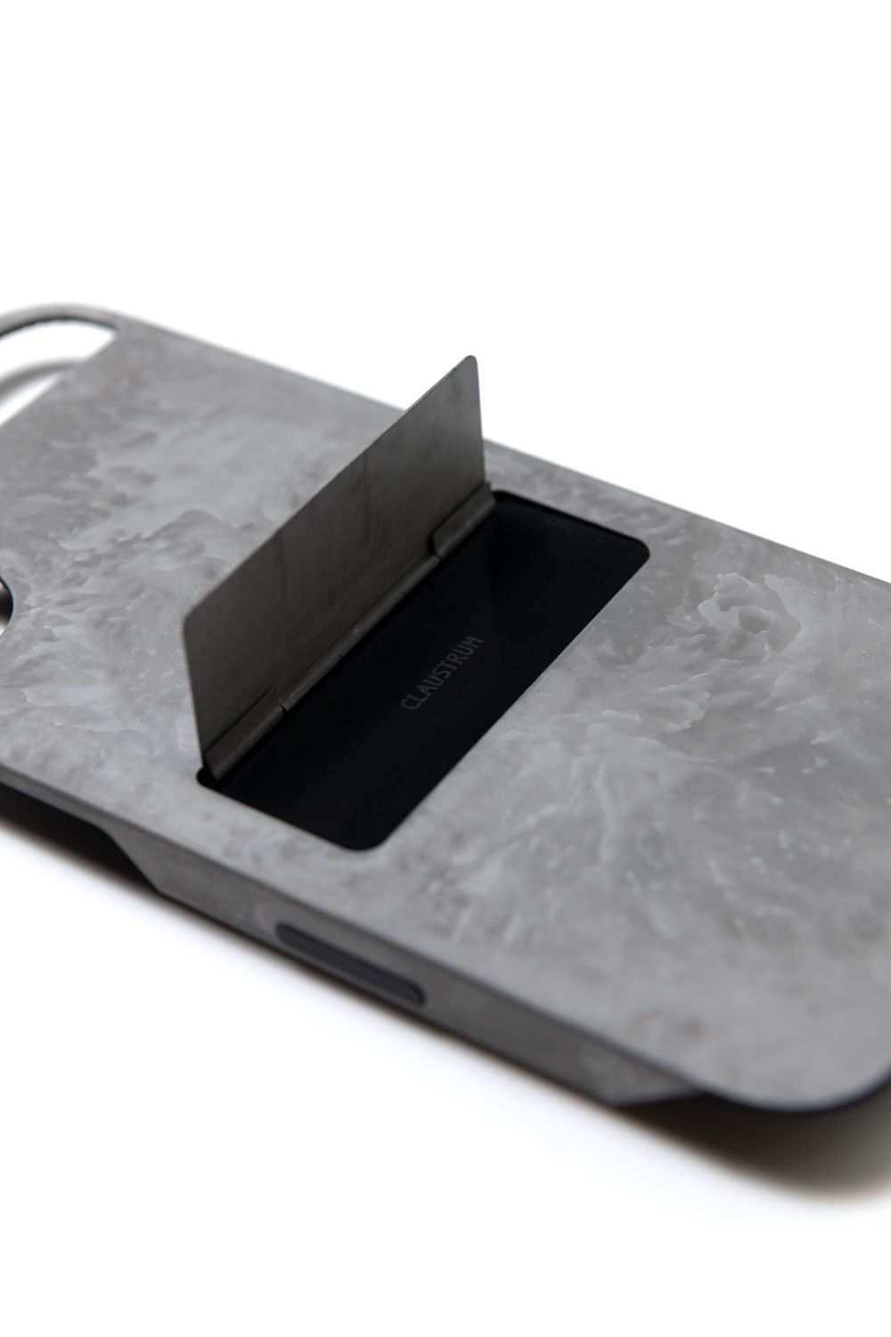 iPhone 16 , 16 PLUS CASE ( CONCRETE MATTE ) GREY - CLAUSTRUM