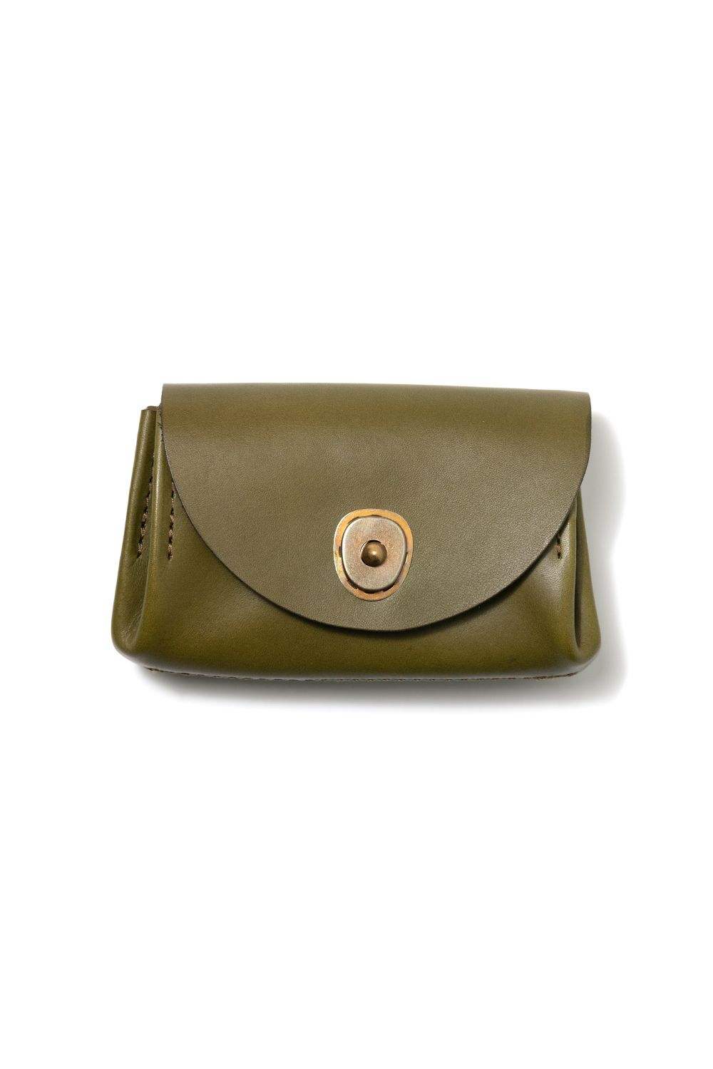 LEATHER GARSON POCKET WALLET [VERDE] TypeB | ギャルソンポケットウォレット / オリーブ