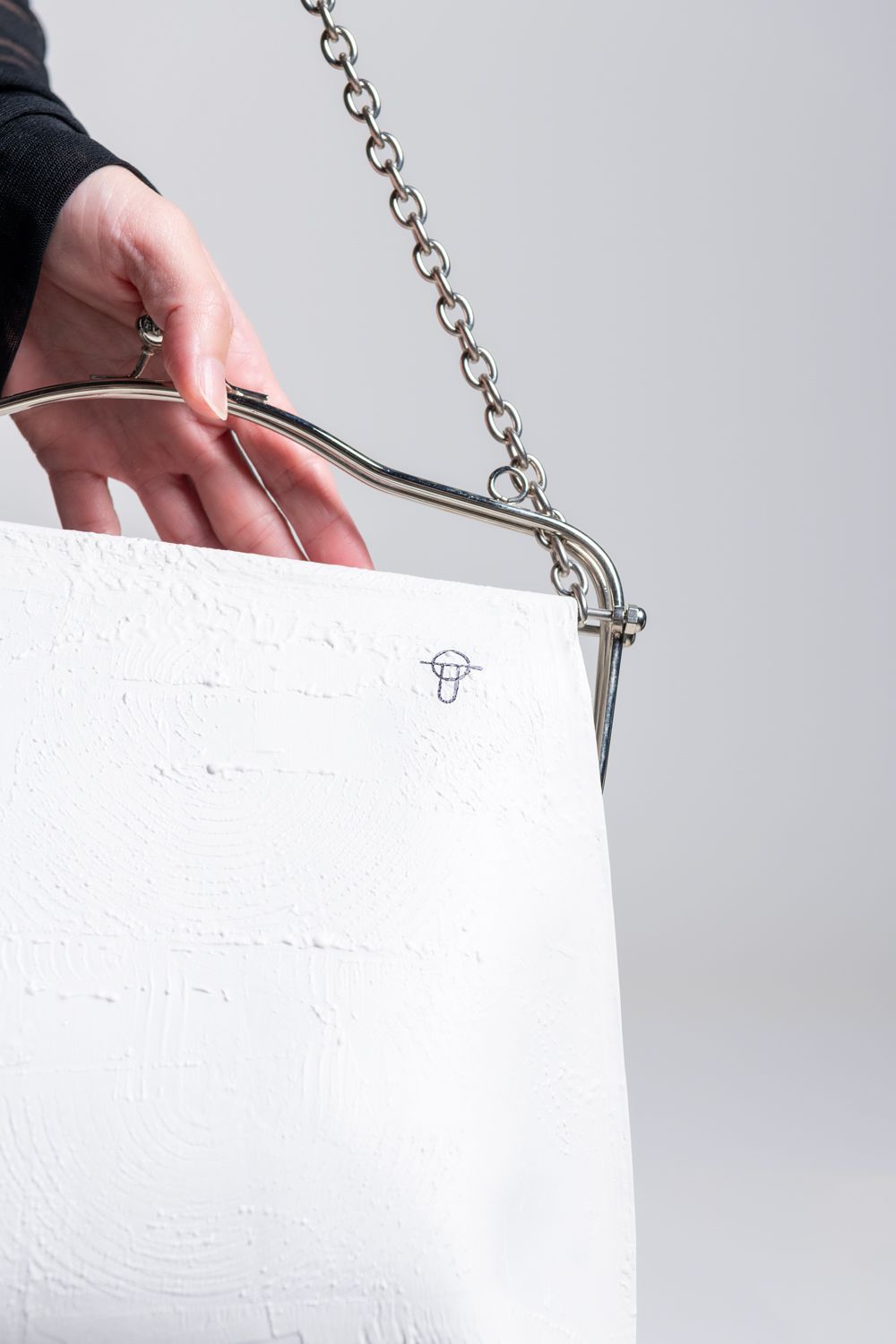 【お取り寄せ可能】シャトレーヌ (ハンド) バッグ [ホワイト] / w25-08-wh