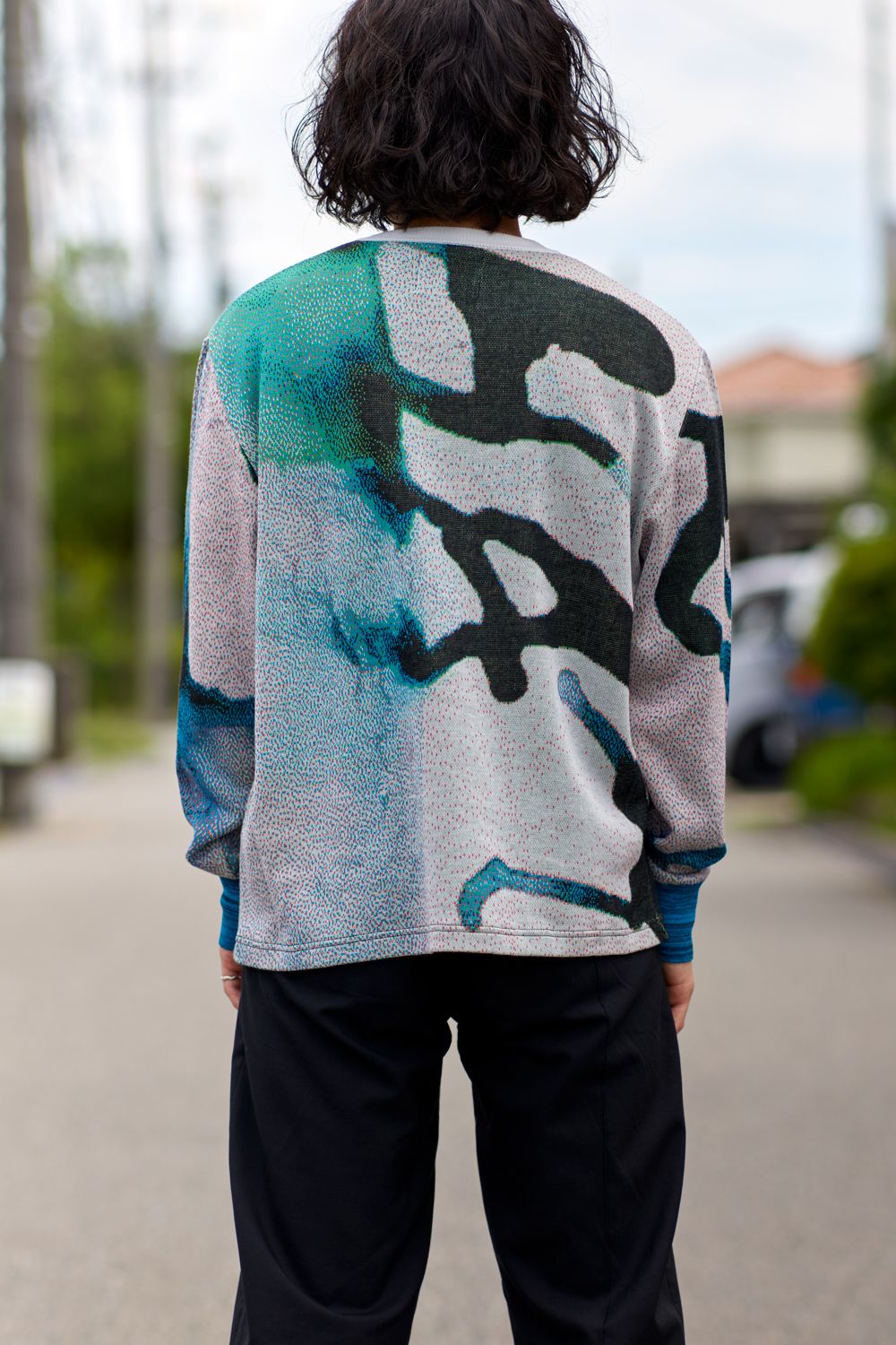 公式通販 HATRA ハトラ ニット fjord INK SCAPE SWEATER