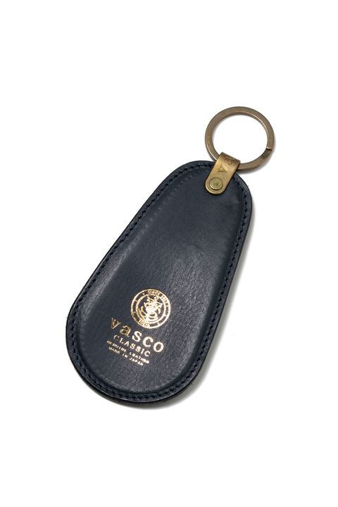 LEATHER VOYAGE SHOE HORN [MARINE] | シューホーン / ネイビー