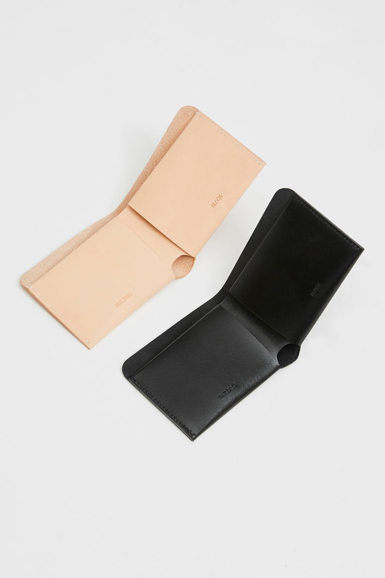 Building Block - 【23AW】Simple Wallet [Natural] / シンプル 