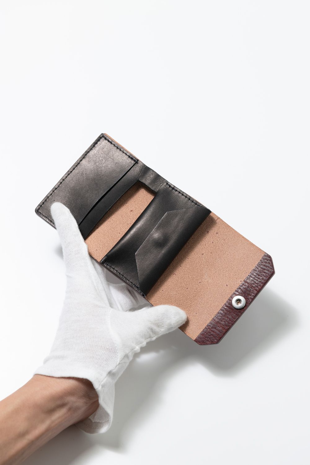 WORDING WALLET MINI [BROWN] / ワーディングウォレットミニ [ブラウン]