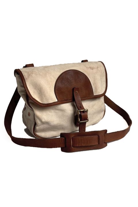 【26AW / 予約受付中】CANVAS×LEATHER POSTMAN BAG SMALL｜キャンバス×レザーポストマンバッグ (スモール) / 4色展開