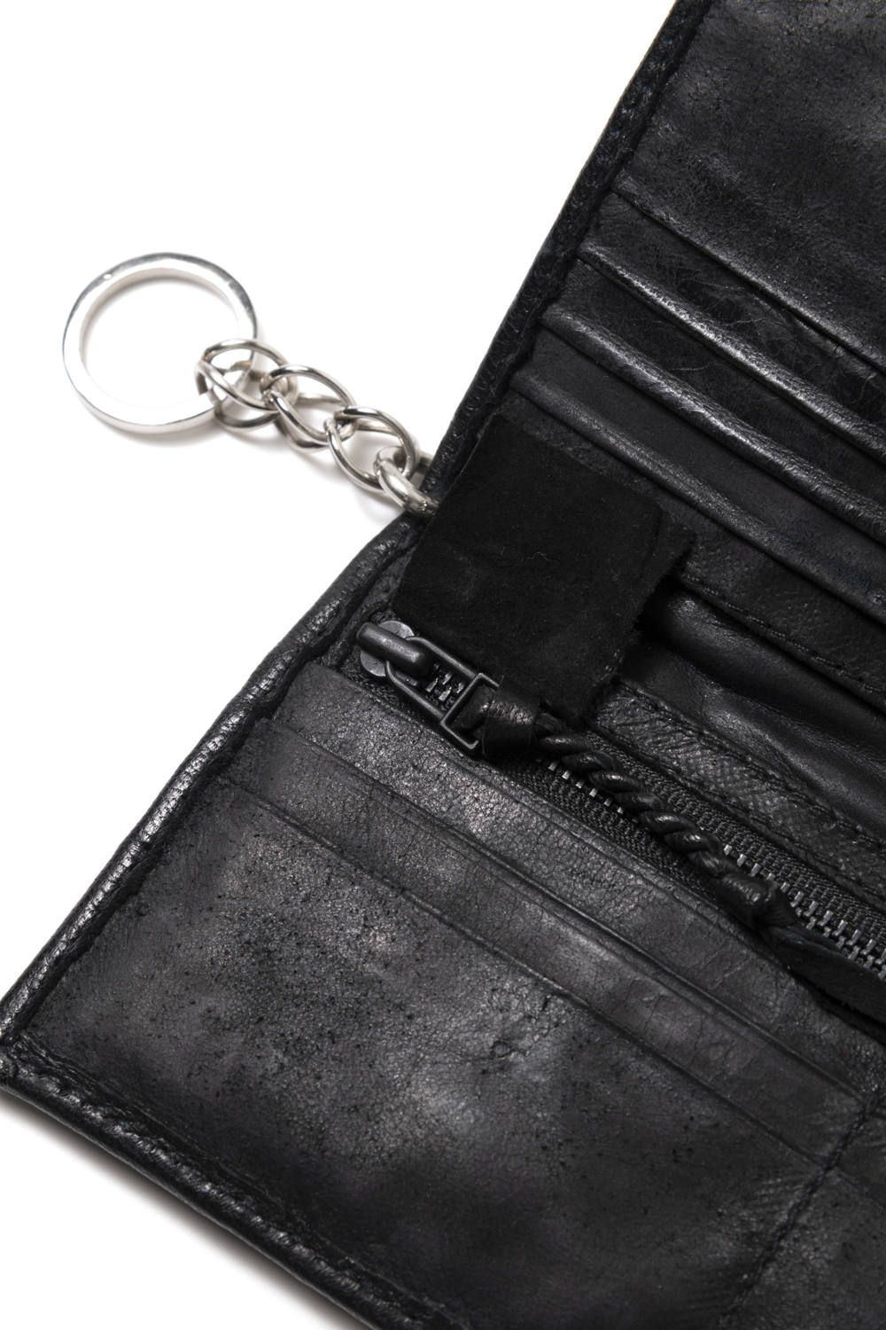 ケムリ　Kmrii クロコダイル　レザー　長財布 黒　レア ケムリ Kmrii クロコダイル レザー 長財布 黒 レア - メルカリ